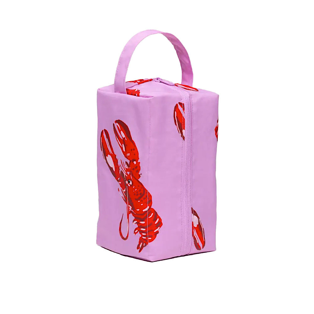 Baggu Dopp Kit - Pink Lobster
