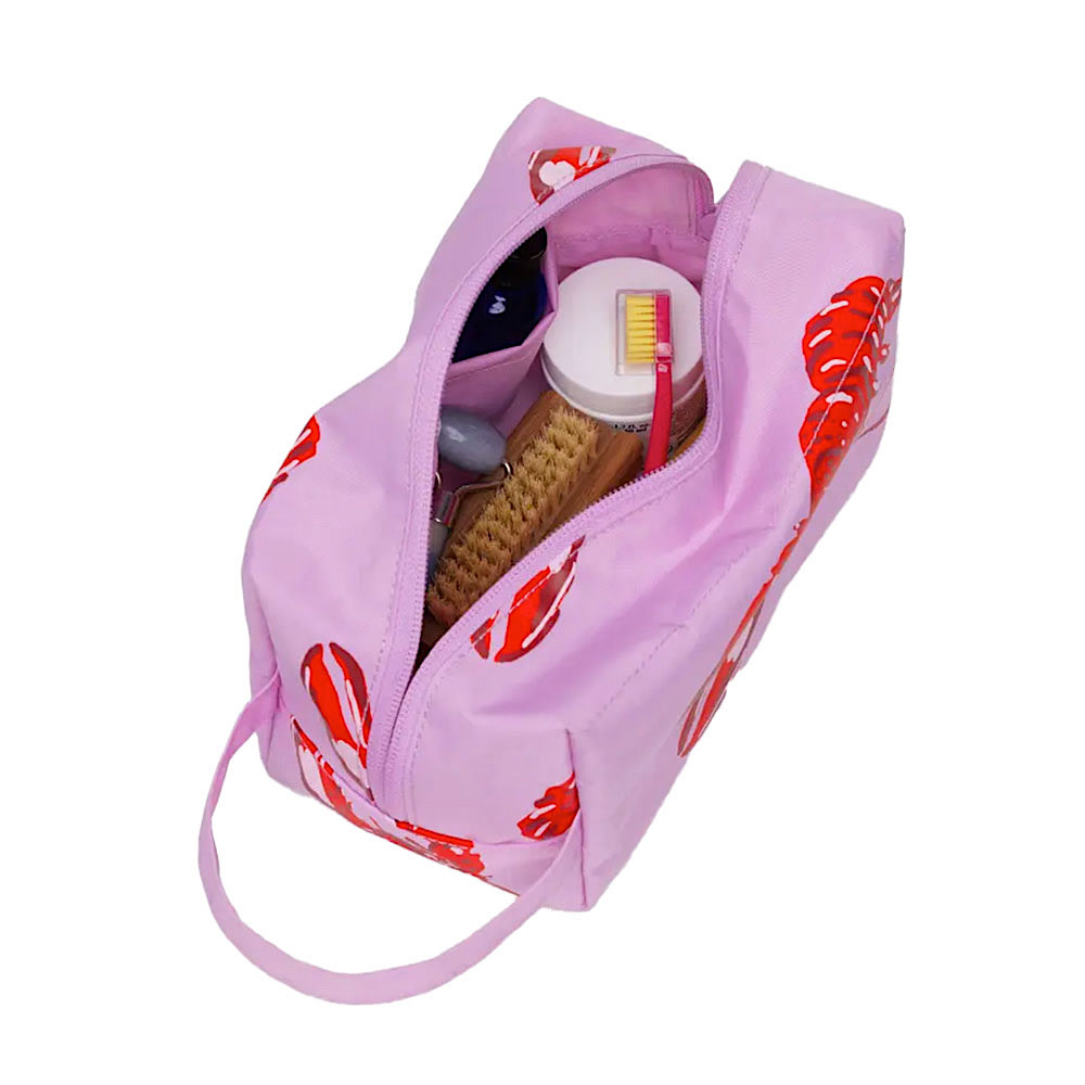 Baggu Dopp Kit - Pink Lobster