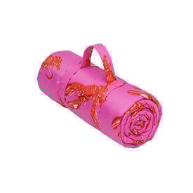 Baggu Baggu Puffy Picnic Blanket - Pink Lobster