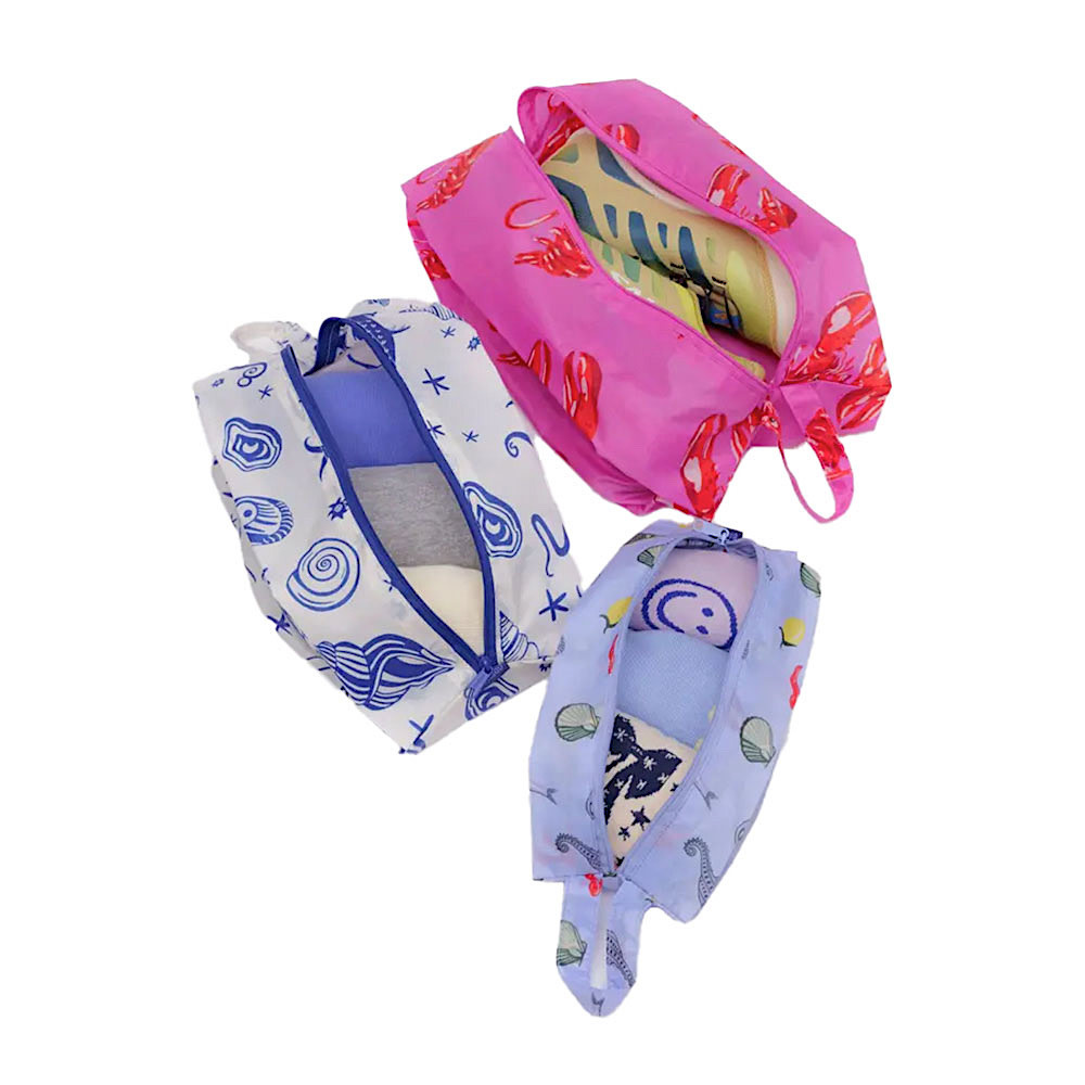 Baggu 3D Zip Set - Sea Creatures