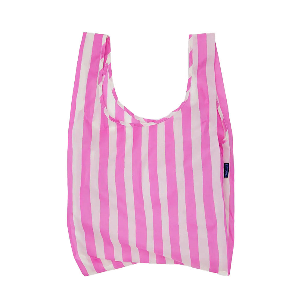 Baggu Standard  - Pink Painted Stripe