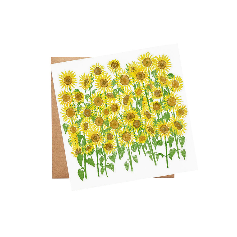 Fox & Marigold Fox & Marigold Card - Sunflowers