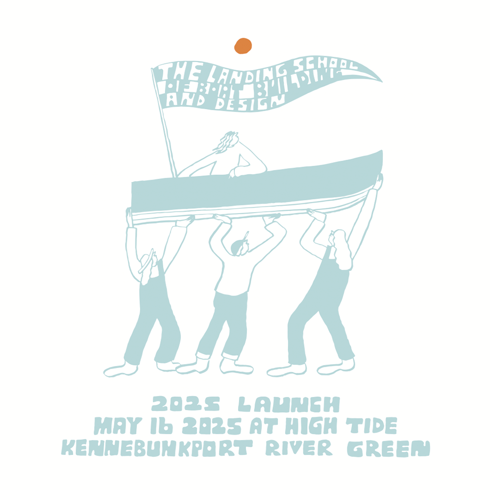The Landing School Ty Williams x The Landing School - 2025 Boat Launch T Shirt -