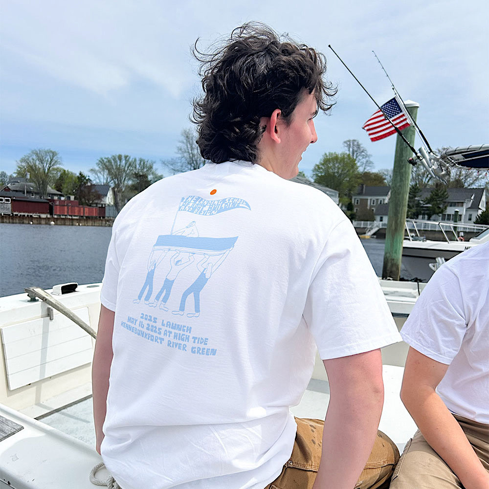 Ty Williams x The Landing School - 2025 Boat Launch T Shirt -