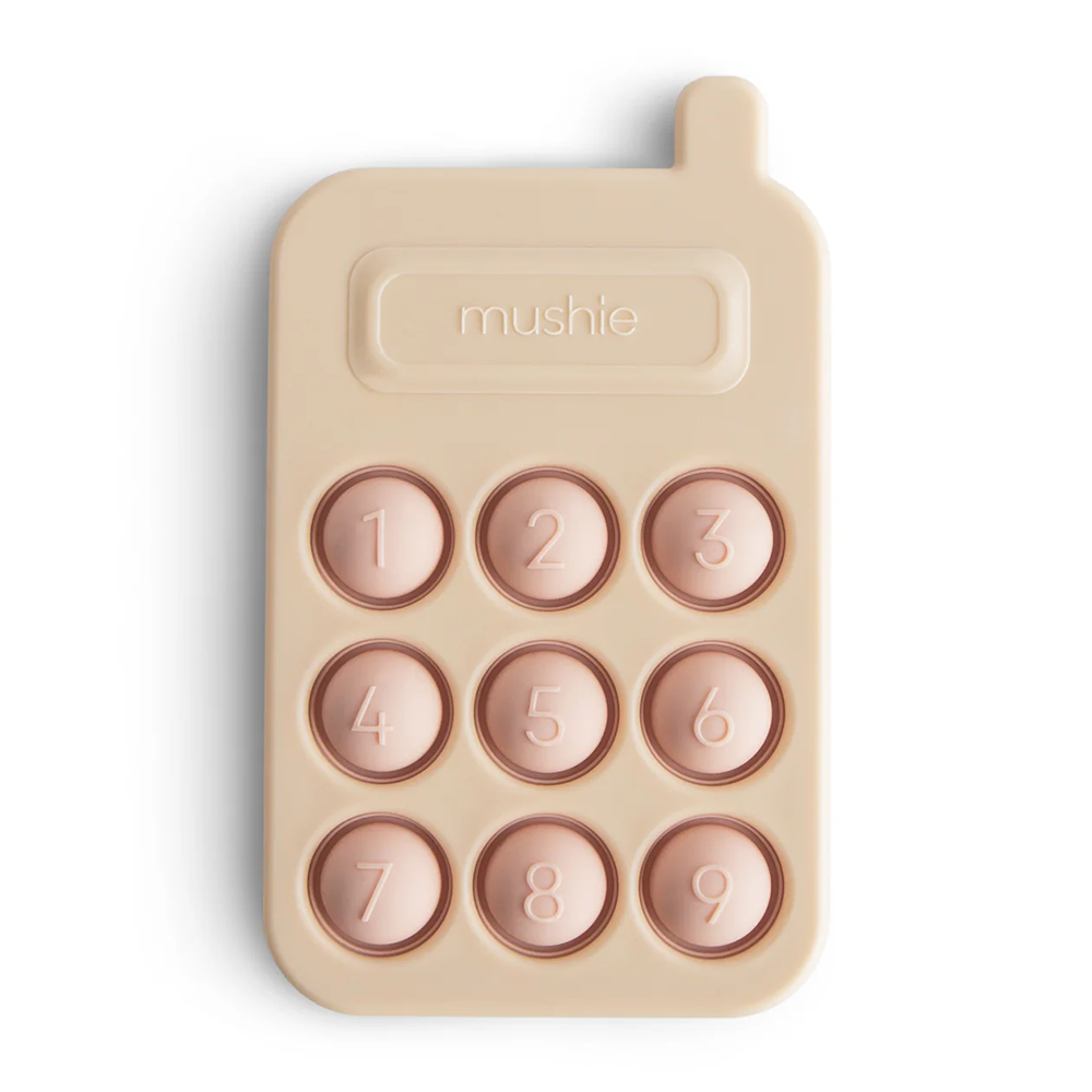 Mushie Mushie Phone Press Toy - Blush