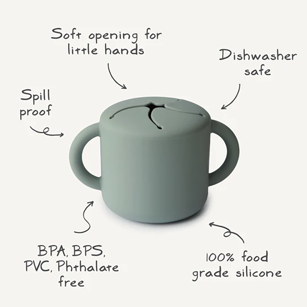 Mushie Snack Cup - Whales