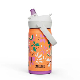 CamelBak CamelBak Thrive Flip Straw Insulated Stainless Steel Kids Bottle 12 oz - Butterfly Rainbow