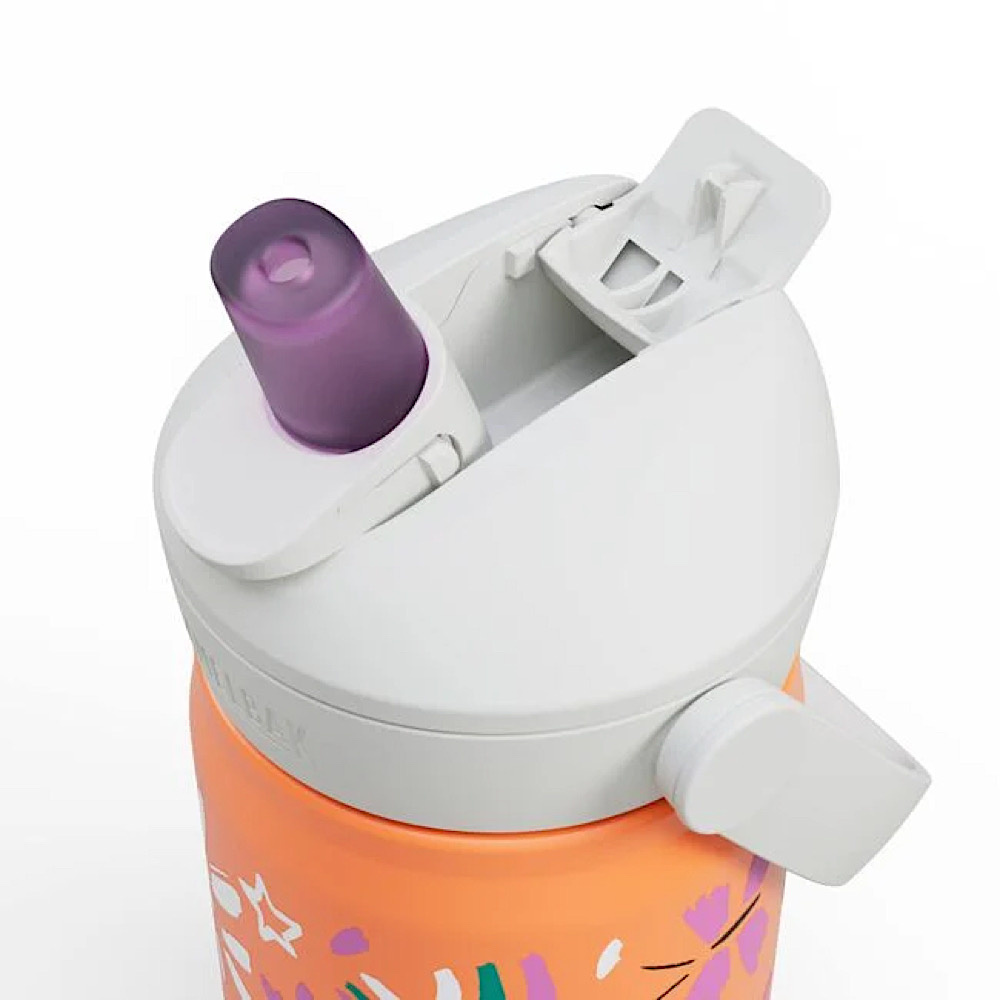 CamelBak Thrive Flip Straw Insulated Stainless Steel Kids Bottle 12 oz - Butterfly Rainbow