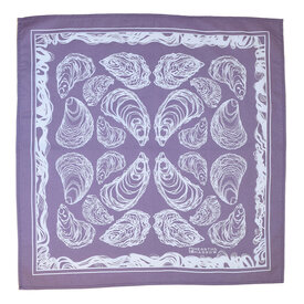 Hearth & Harrow Hearth & Harrow Cotton Bandana - Purple Oyster