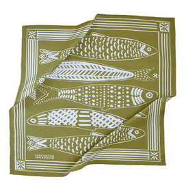 Hearth & Harrow Hearth & Harrow Cotton Bandana - Olive Sardine