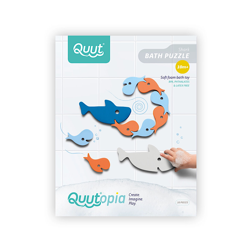 Quut Toys Bath Puzzle - Shark