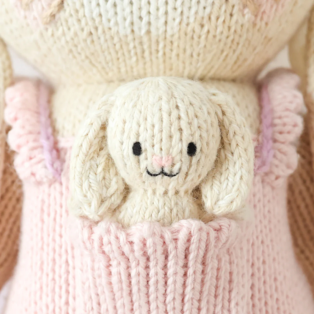 Cuddle + Kind - Briar the Bunny Peony Pink - 13 Inches