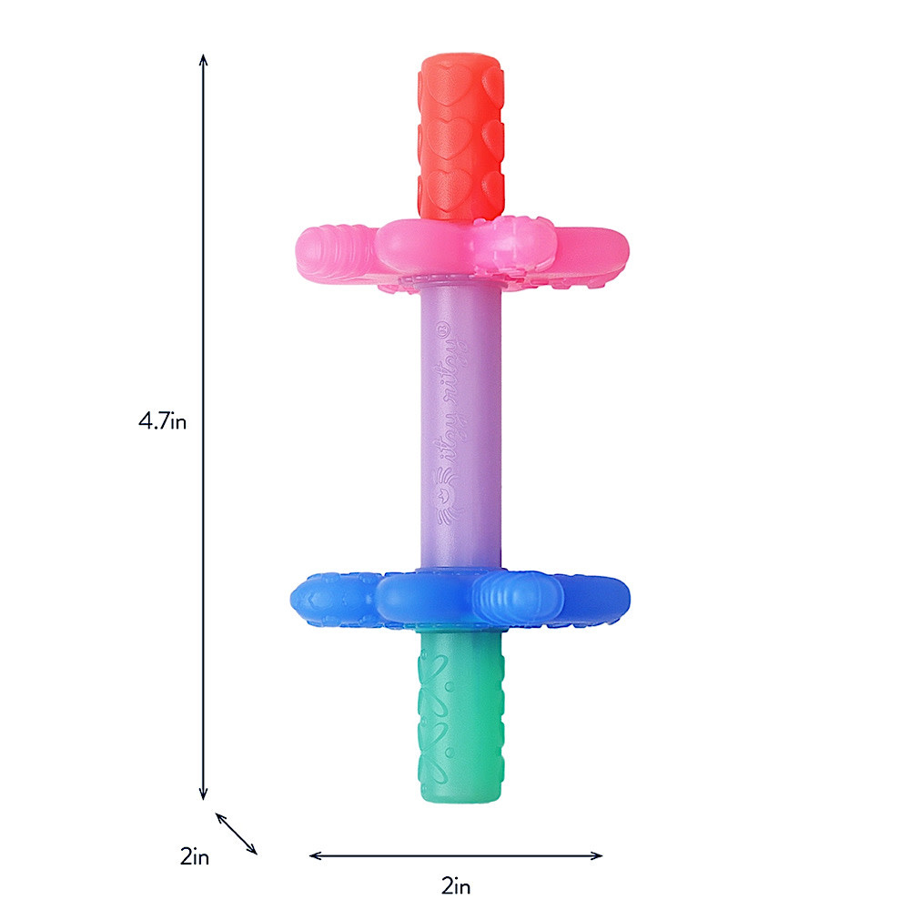 Itzy Ritzy Teensy Tubes - Pink Rainbow