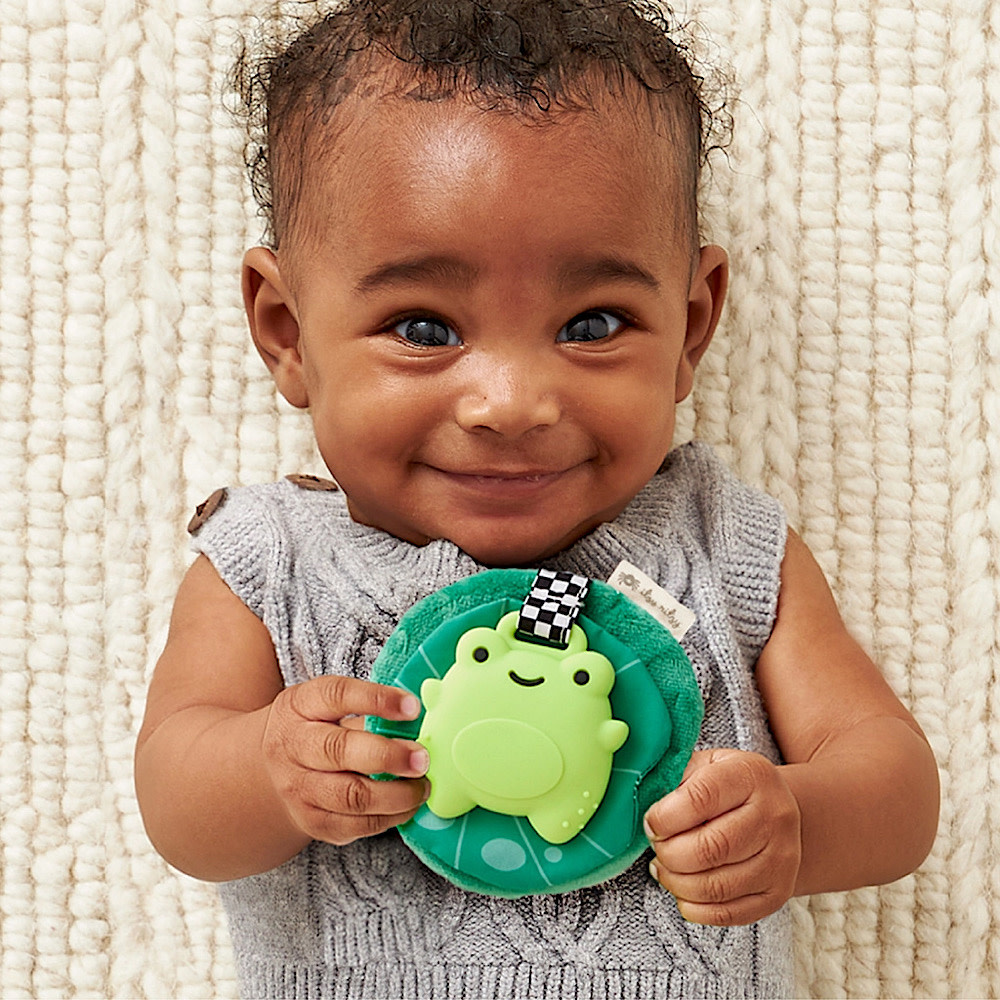 Itzy Ritzy Sweetie Crinkle - Frog