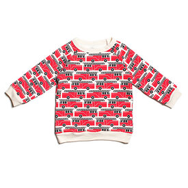 Winter Water Factory Winter Water Factory Sweatshirt - Firetrucks Red