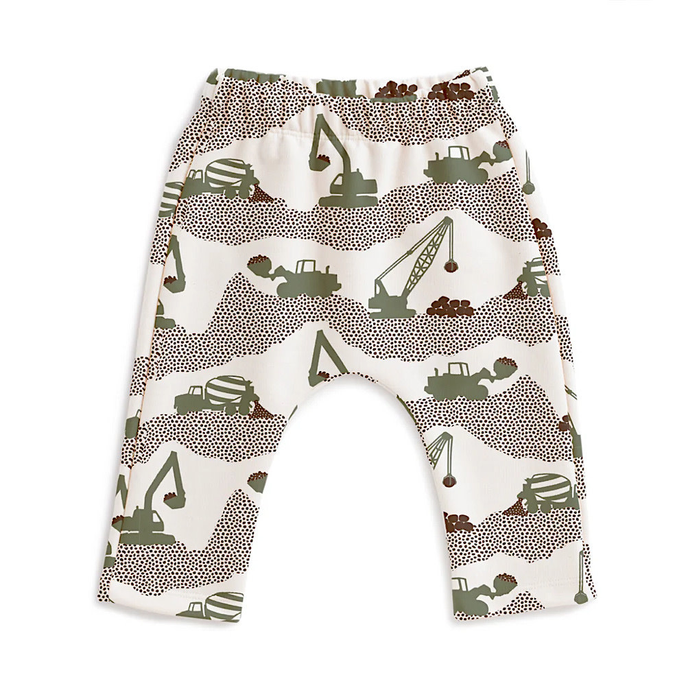 Winter Water Factory Winter Water Factory Harem Pants - Construction Forest Green