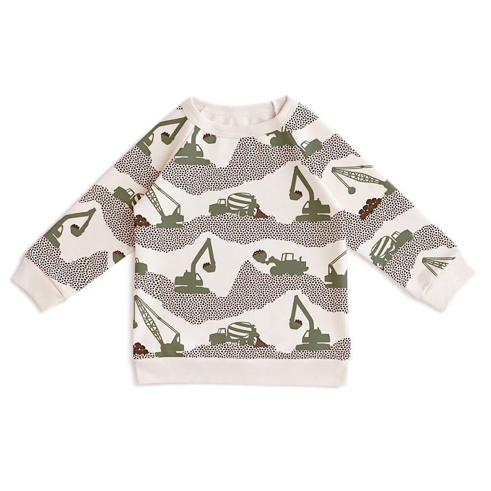 Winter Water Factory Winter Water Factory Sweatshirt - Construction Forest Green