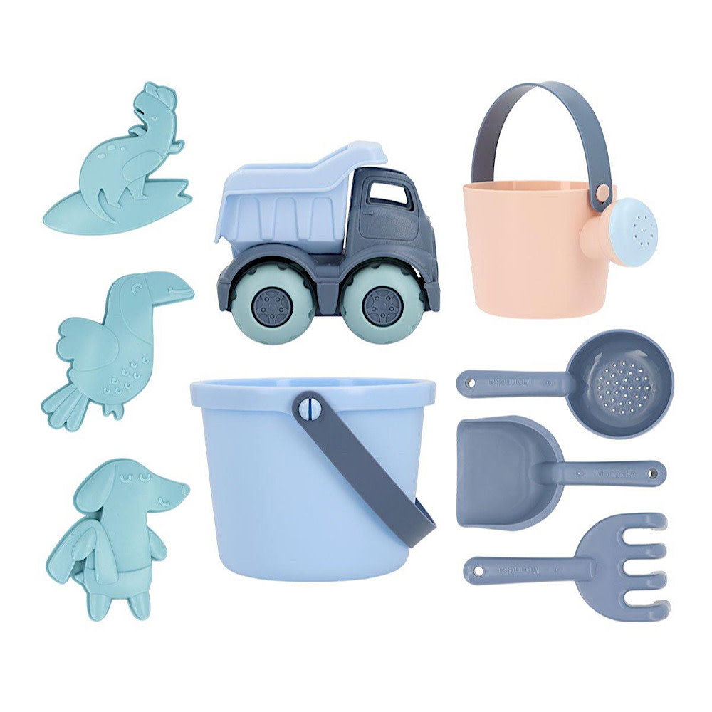 Tutete Beach Toy Truck Set - Serenity Blue