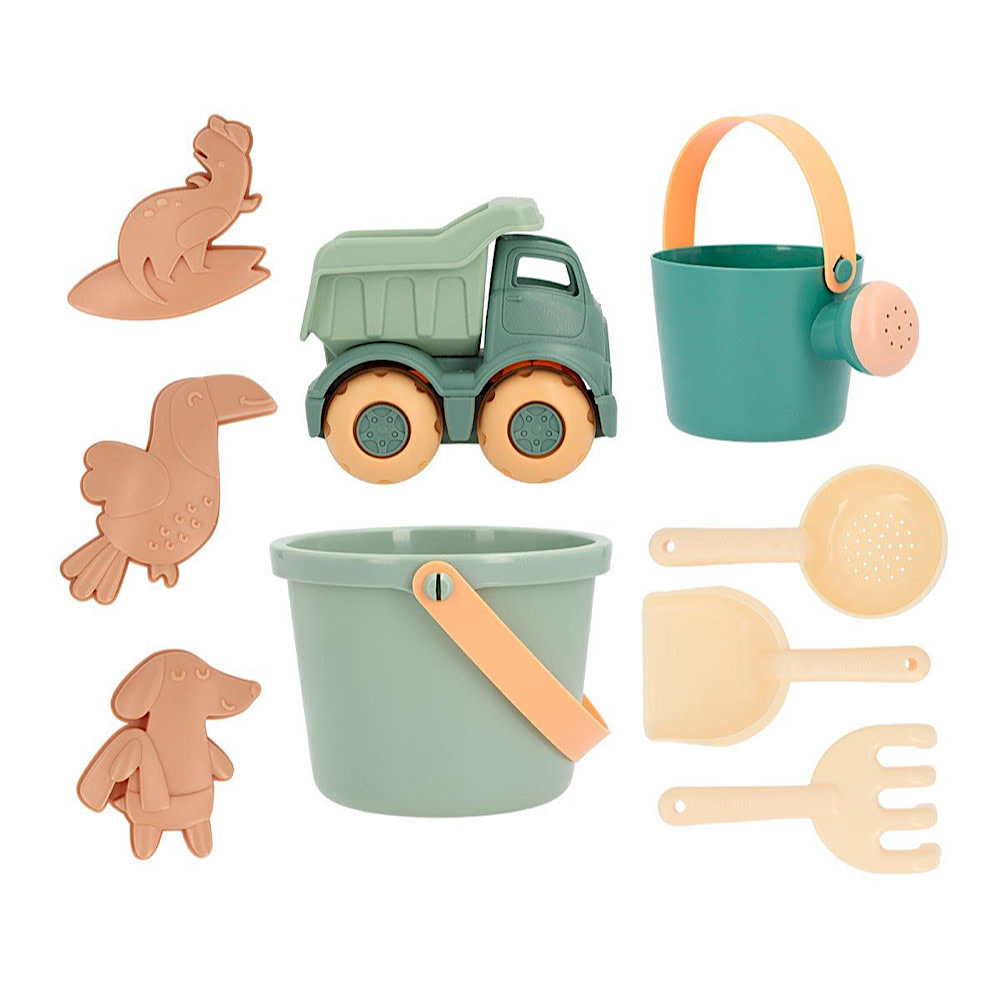 Tutete Beach Toy Truck Set - Sea Green