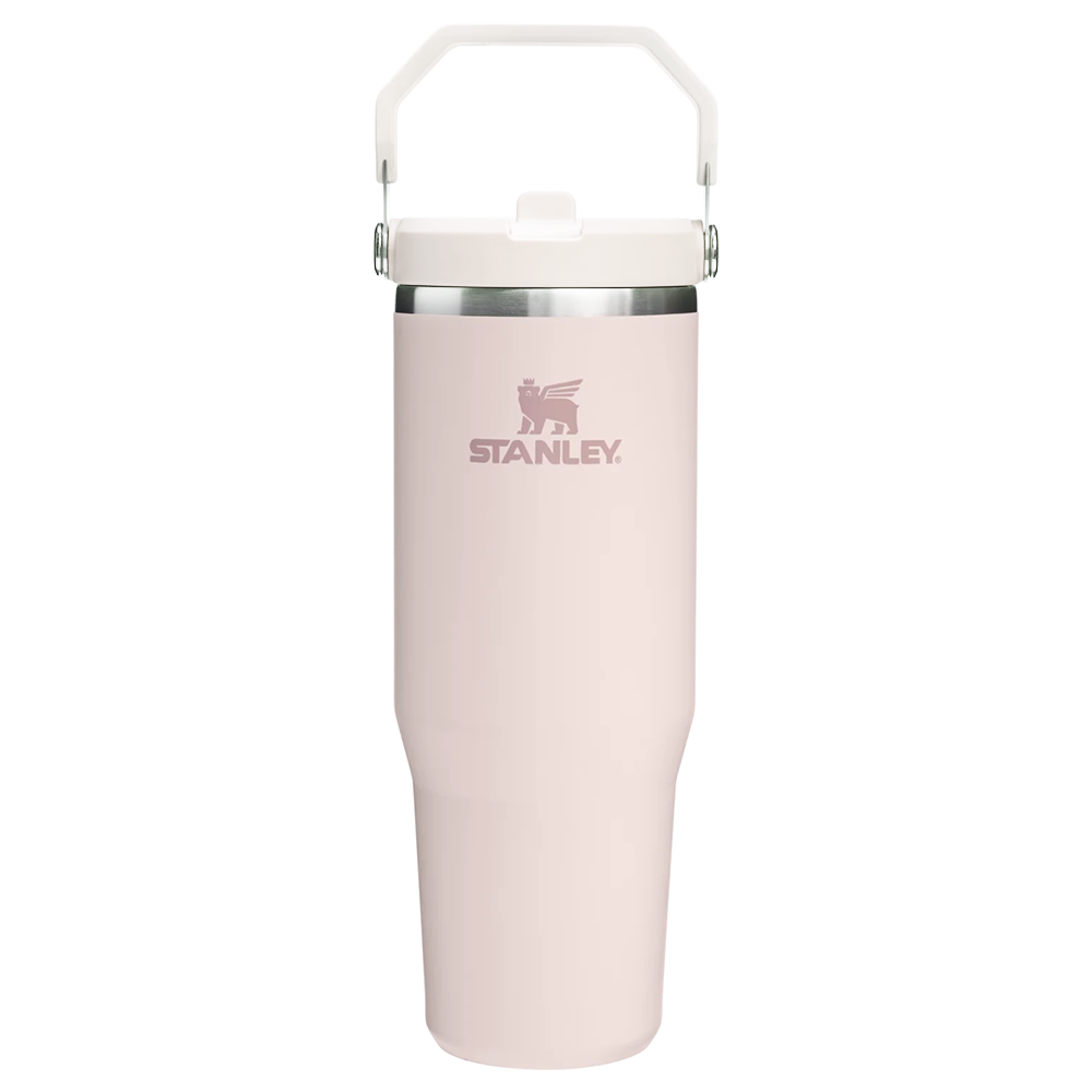 Stanley x Daytrip Society Custom Kennebunkport Icons IceFlow Flip Straw Tumbler 30oz - Rose Quartz