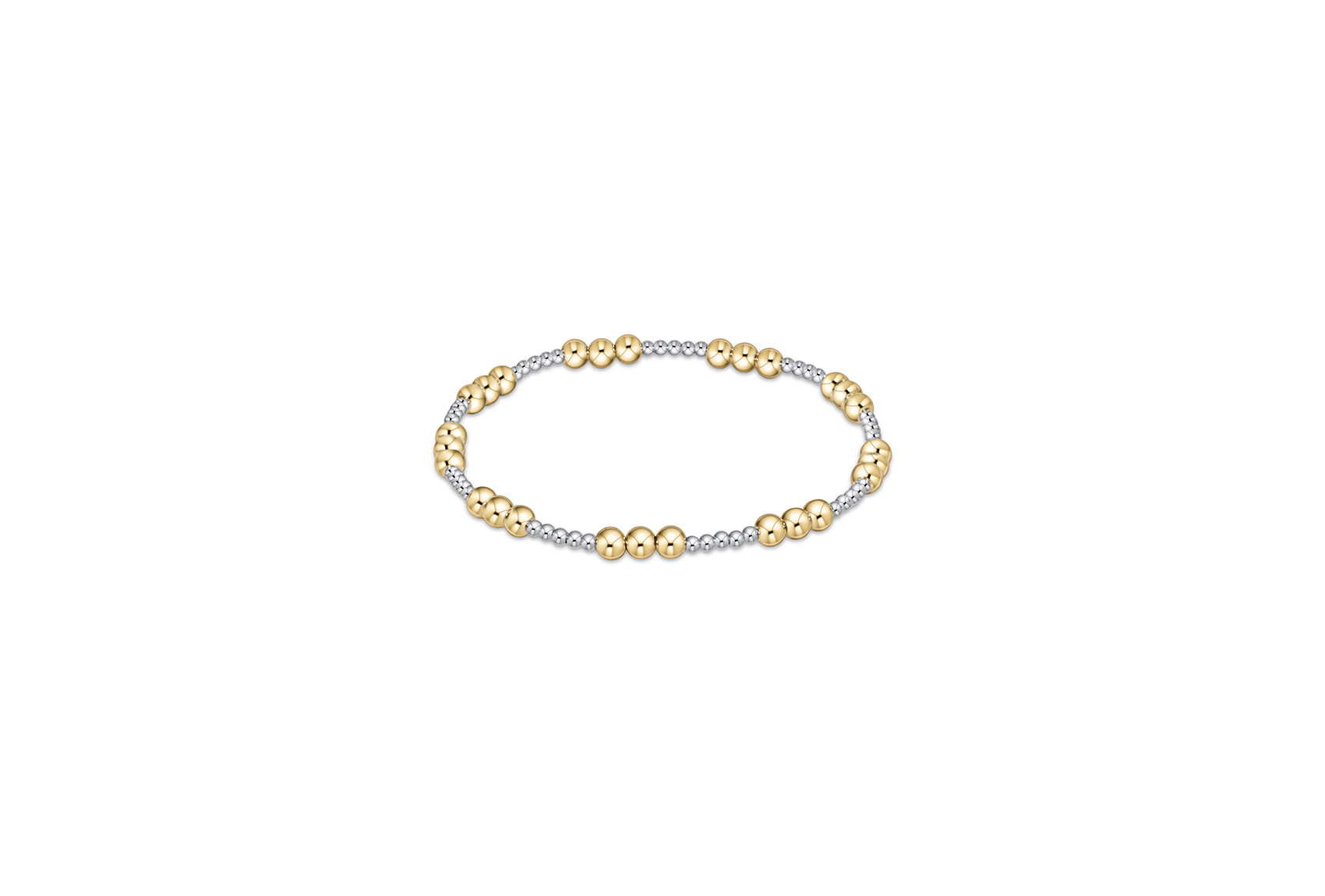 Enewton Classic Mixed Metal Pattern Bracelet - Joy - 4mm