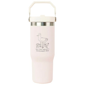 Stanley Stanley x Daytrip Society Custom Kennebunkport Icons IceFlow Flip Straw Tumbler 30oz - Rose Quartz