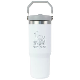 Stanley Stanley x Daytrip Society Custom Kennebunkport Icons IceFlow Flip Straw Tumbler 30oz - Polar