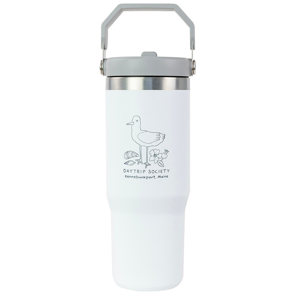 Stanley x Daytrip Society Custom Kennebunkport Icons IceFlow Flip Straw Tumbler 30oz - Polar