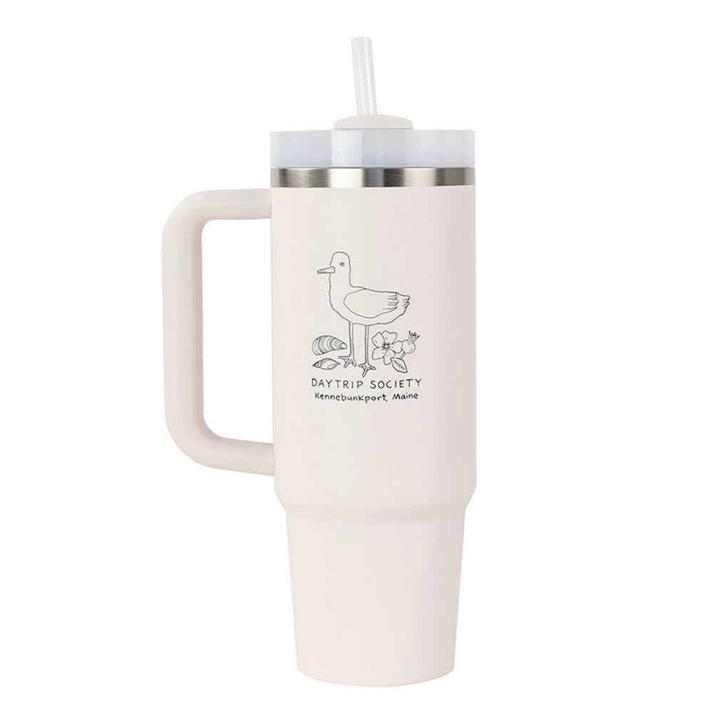 Stanley x Daytrip Society Custom Kennebunkport Icons Quencher Tumbler 30oz - Rose Quartz