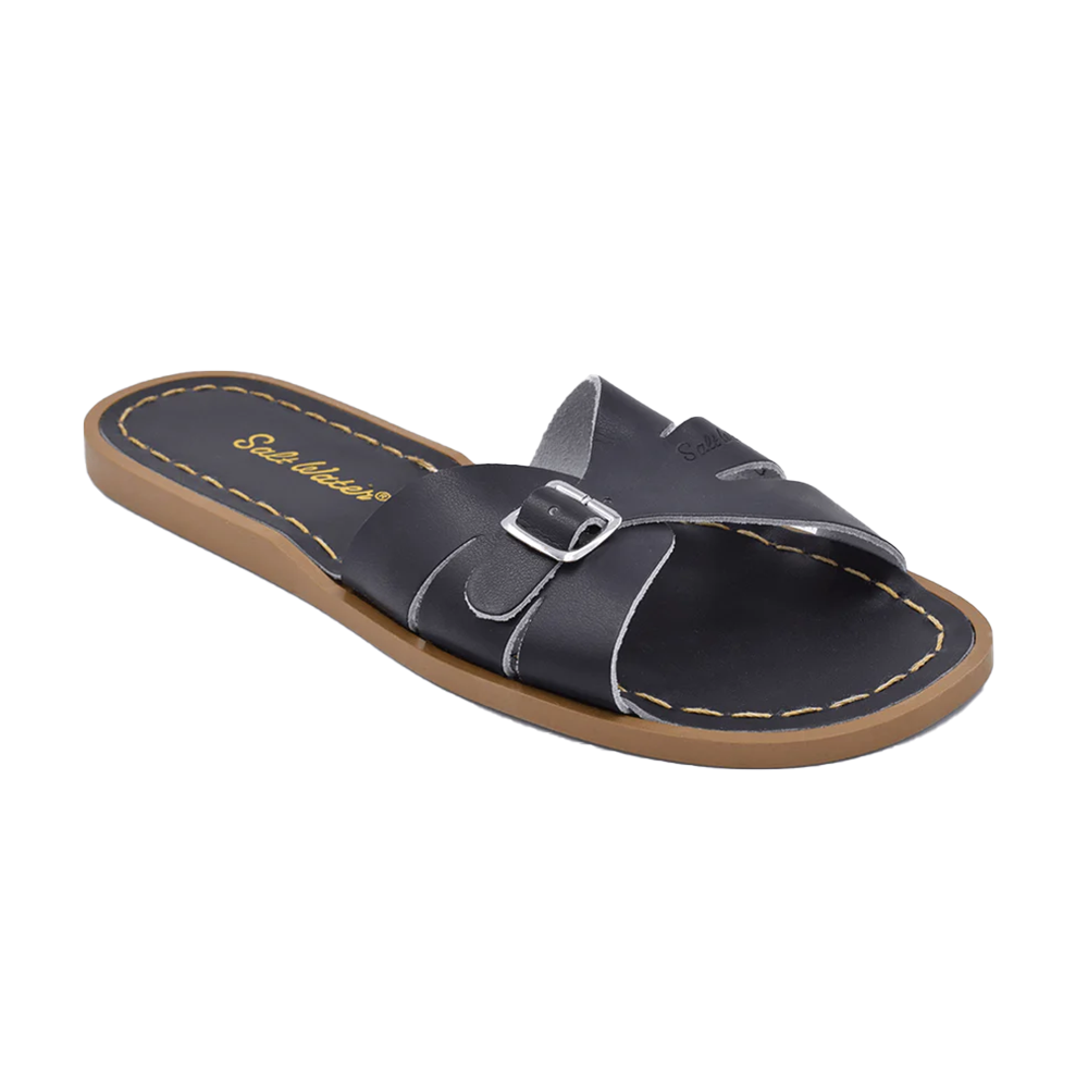Salt Water Sandals Adult Classic Slides - Black