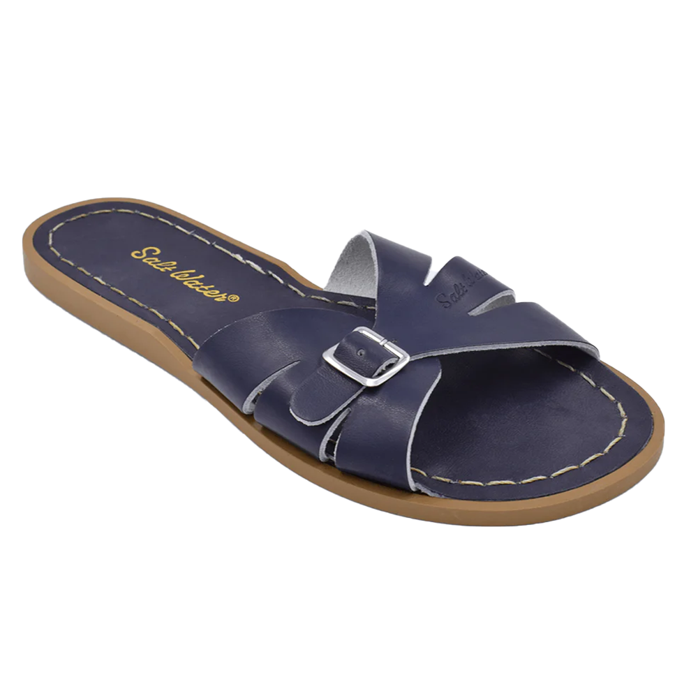 Salt Water Sandals Adult Classic Slides - Navy