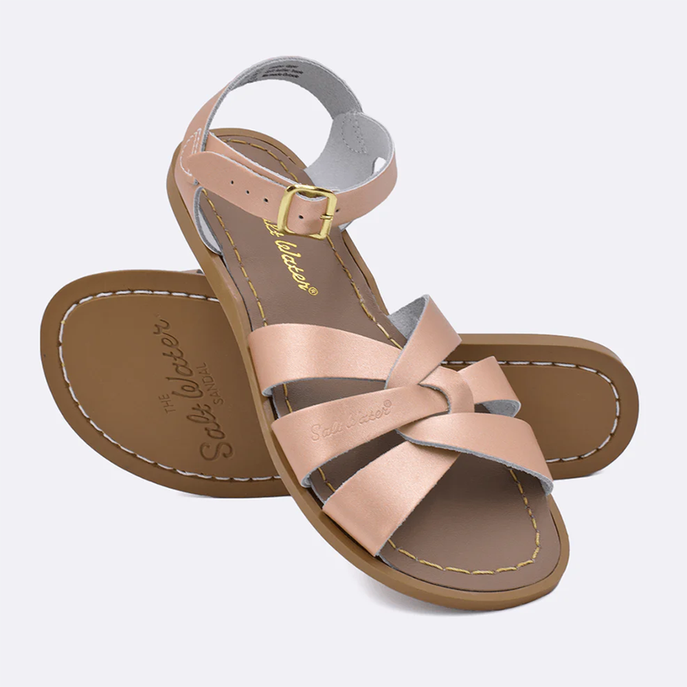 Salt Water Sandals The Original Adult - Rose Gold