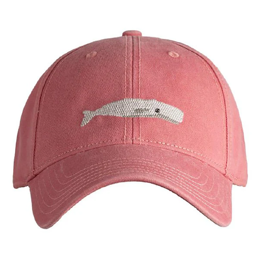 Harding Lane Kids Baseball Hat - White Whale - New England Red