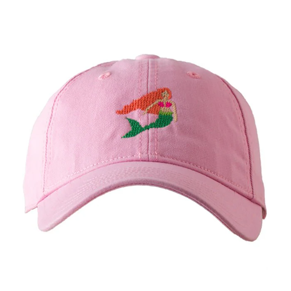 Harding Lane Harding Lane Kids Baseball Hat - Mermaid - Light Pink