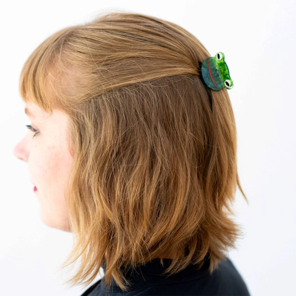 Mini Claw Clip - Froggy