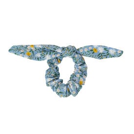 Two Little Beans and Co. Two Little Beans Scrunchie with Bow - Rifle Paper Daisy Fields