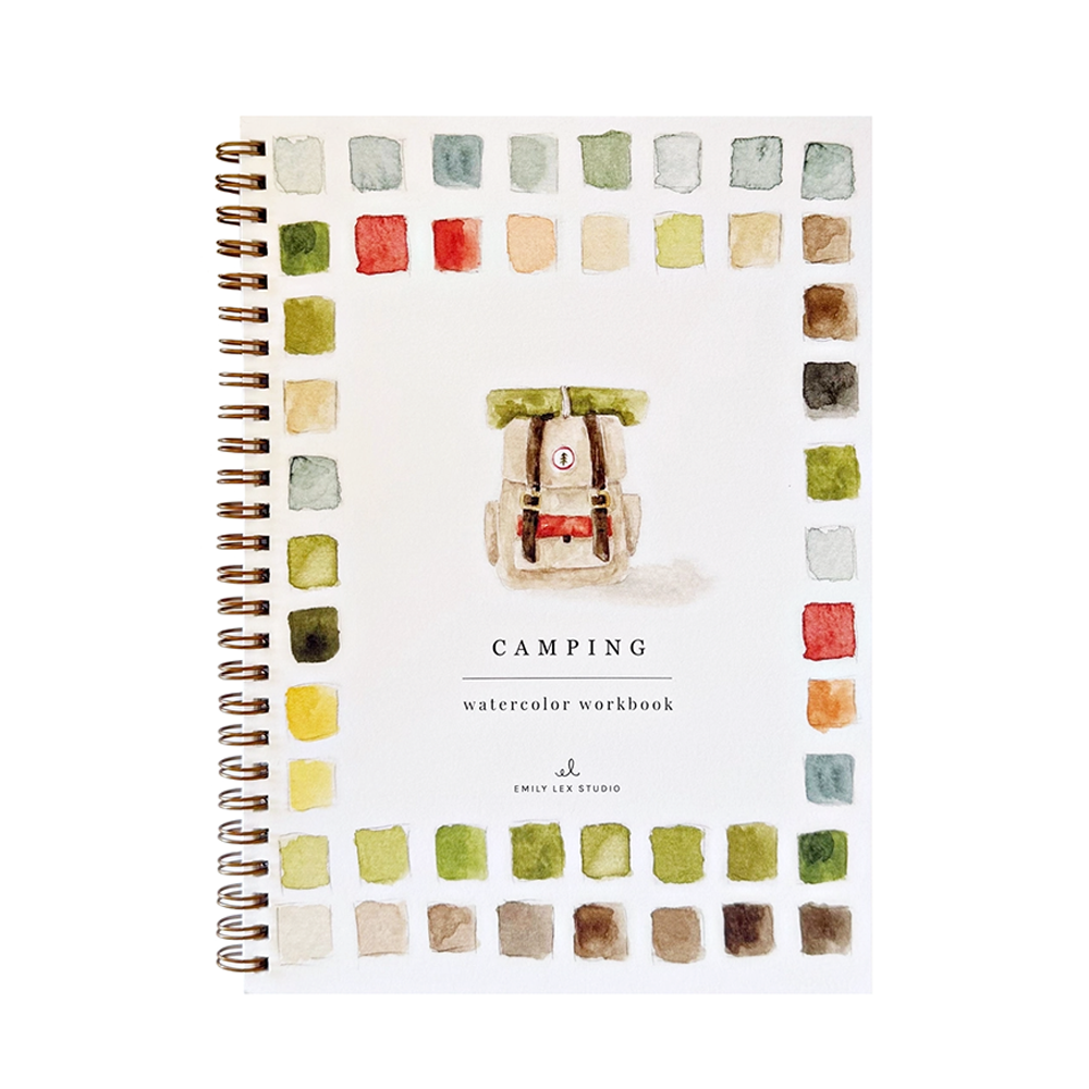 Emily Lex Studio Emily Lex Studio Watercolor Workbook - Camping