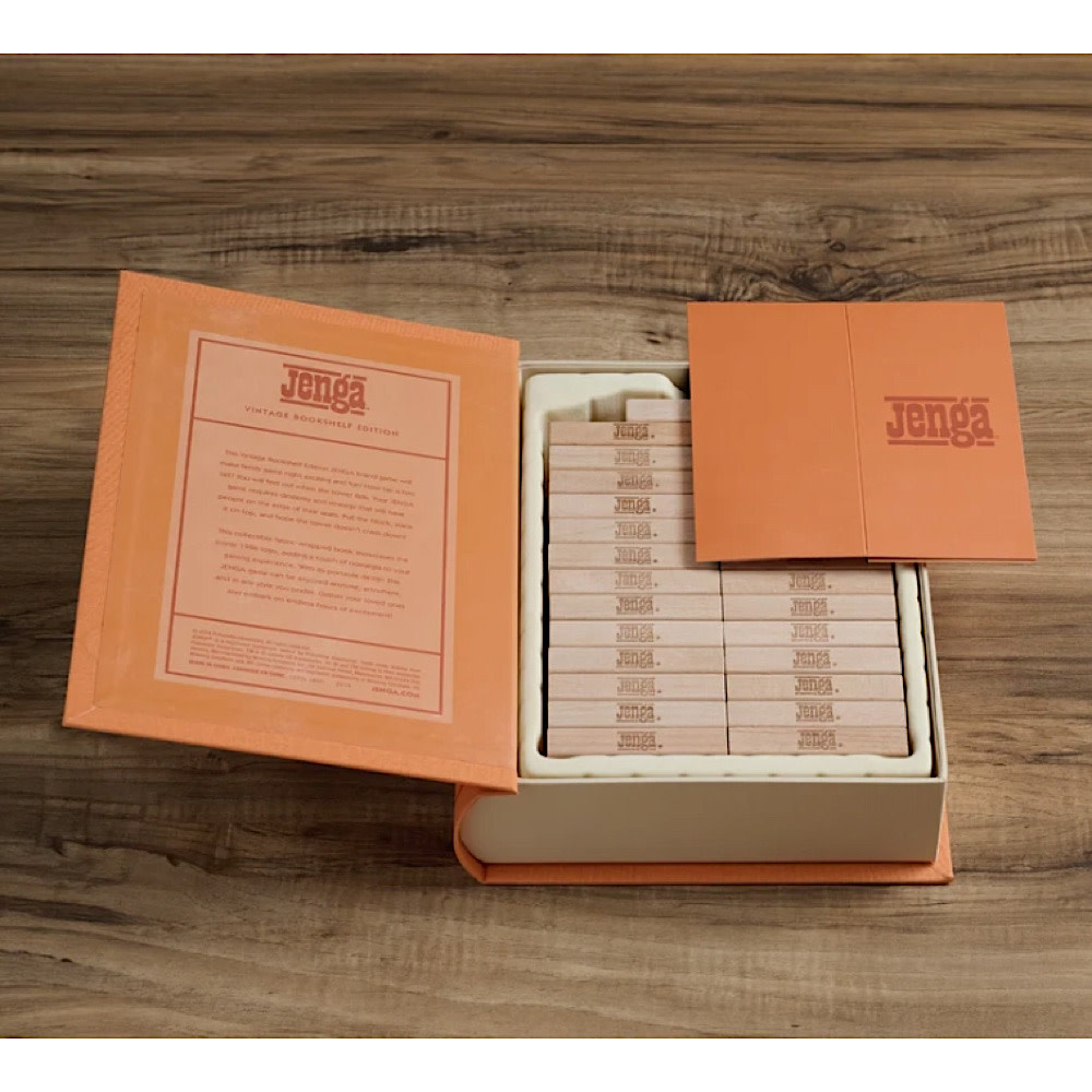 Jenga - Vintage Bookshelf Edition