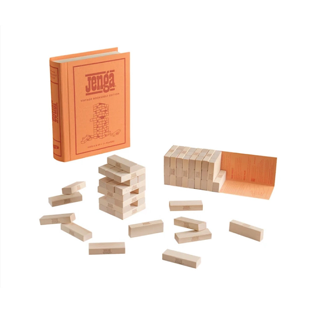 Jenga - Vintage Bookshelf Edition