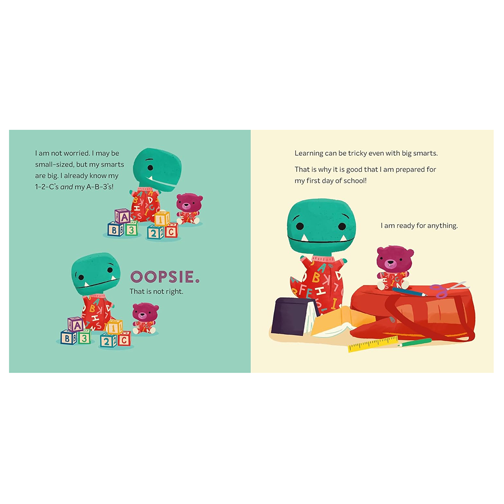 Tiny T. Rex and the First-Day Oopsies Hardcover Book