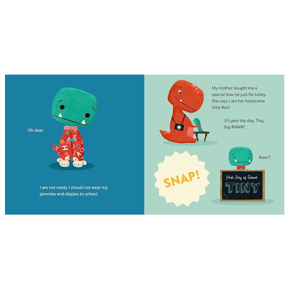 Tiny T. Rex and the First-Day Oopsies Hardcover Book