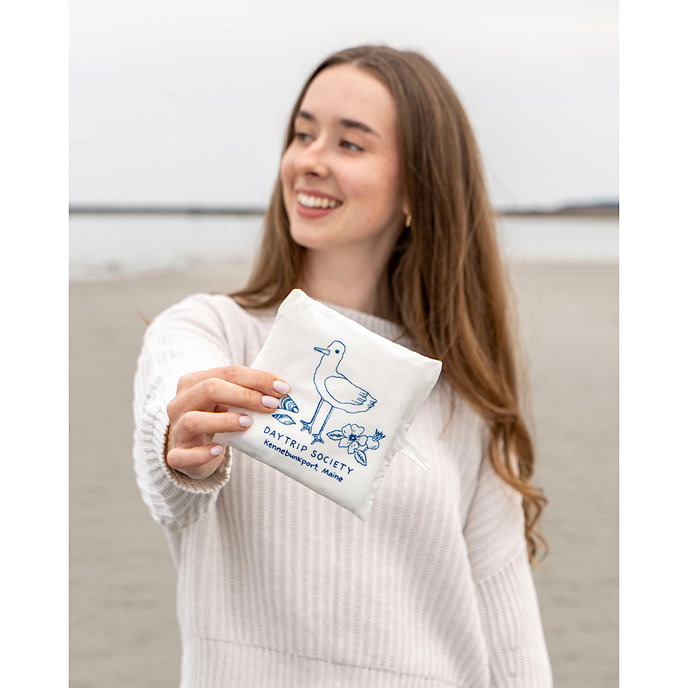 Baggu x Daytrip Society - Custom Standard - Kennebunkport Icons - White
