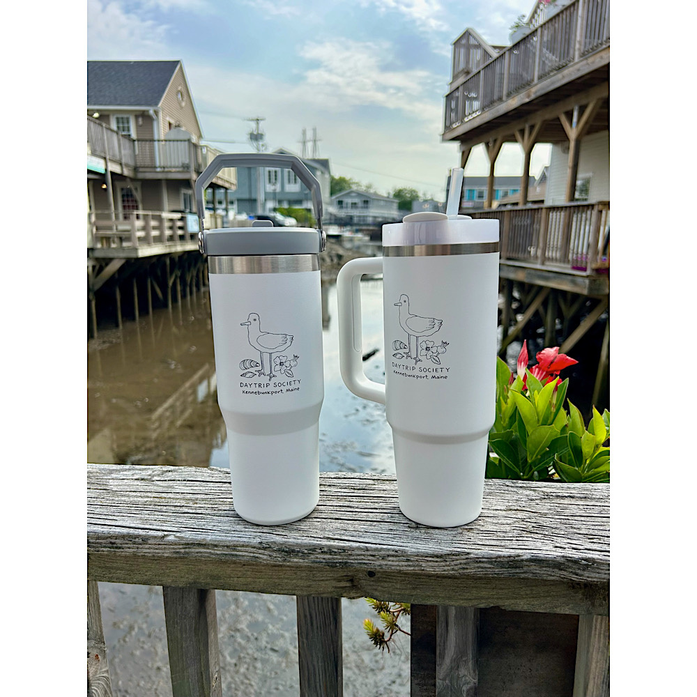 Stanley x Daytrip Society Custom Kennebunkport Icons Quencher Tumbler 30oz - Frost