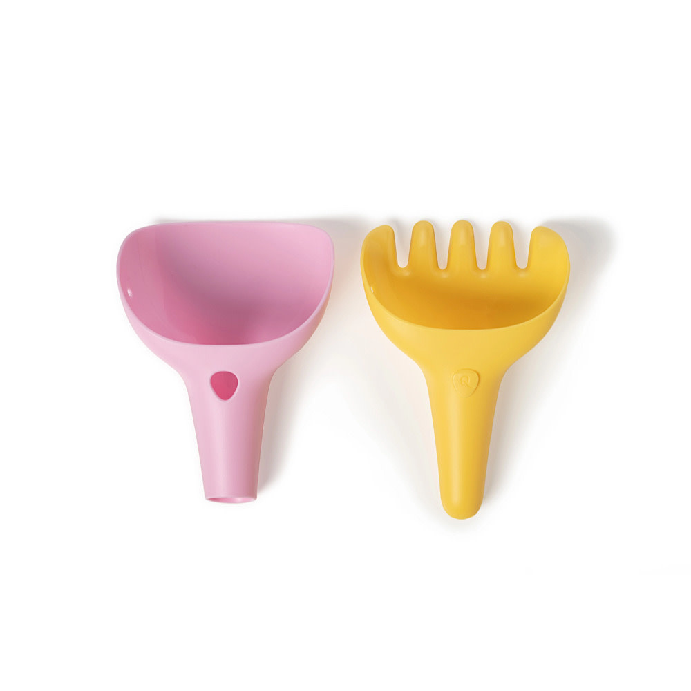 Quut Toys Raki - Rake & Digger - Banana Pink