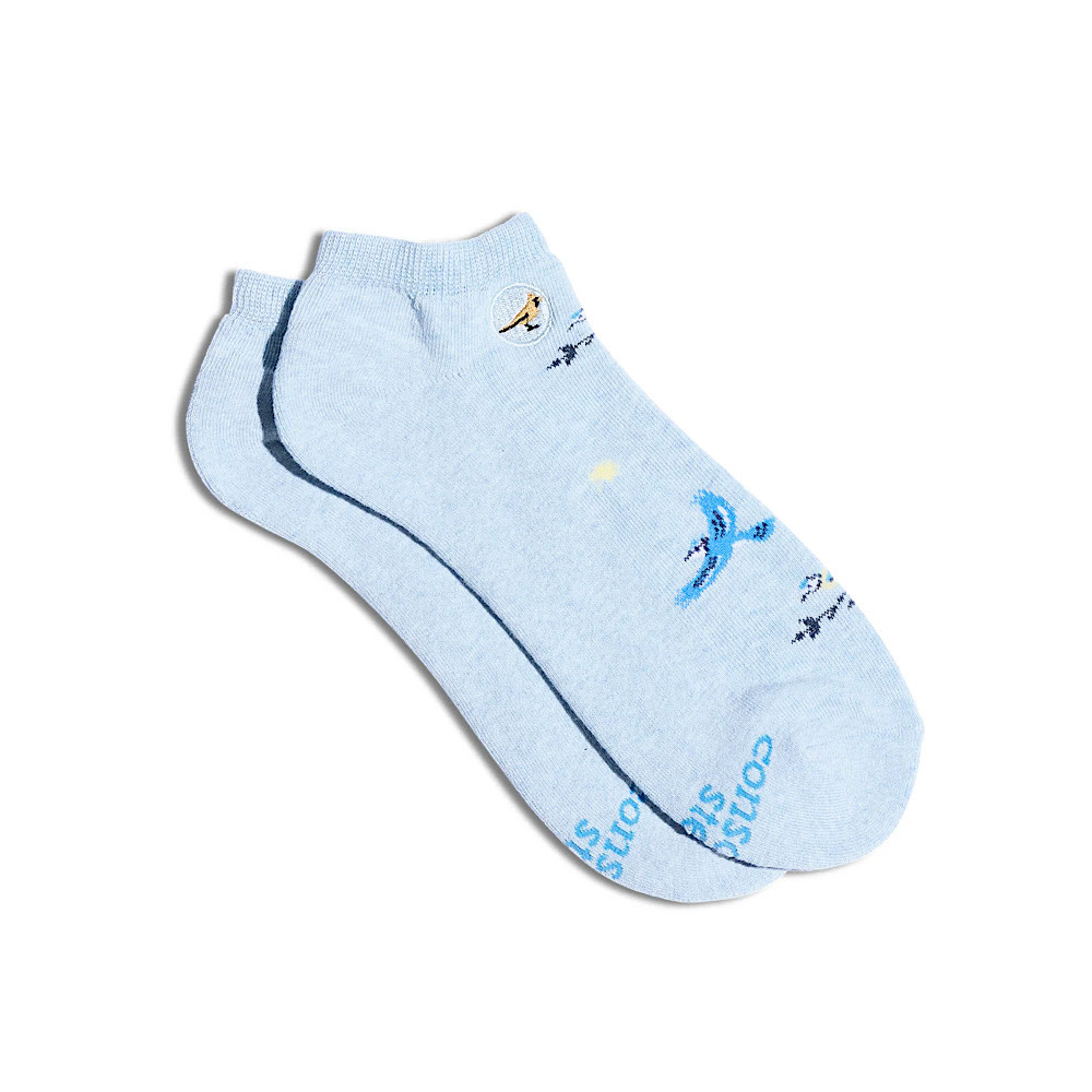 Conscious Step Conscious Step Ankle Socks - Songbirds