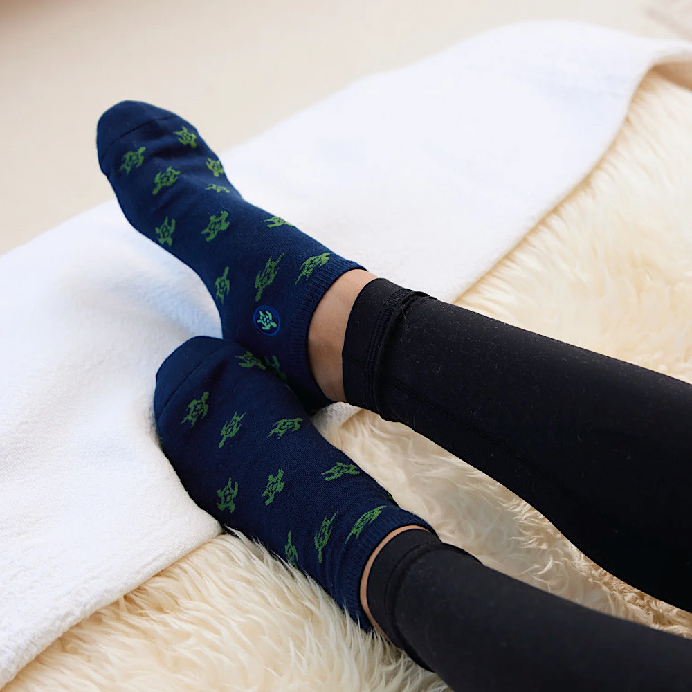 Conscious Step Ankle Socks - Turtle