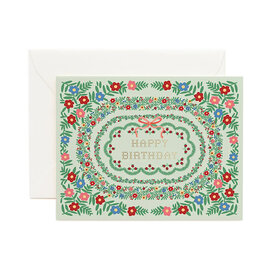Rifle Paper Co. Rifle Paper Co. - Rosette Birthday Card