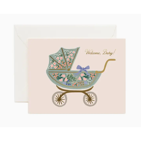 Rifle Paper Co. Rifle Paper Co. - Floral Pram Baby Card