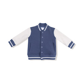 Angel Dear Angel Dear Letterman Jacket - Vintage Indigo