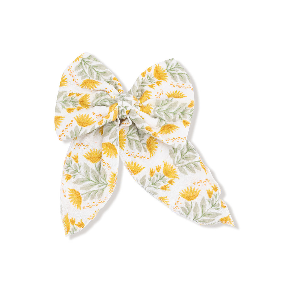 Angel Dear Angel Dear Bow w/ Tails Clip In - Winter Dandelions